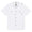 Baja Llama white sea animals embroidery snap front short sleeve button up shirt