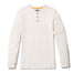 Baja Llama Cream Three Button Fast Eddie Slub Cotton Henley