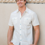 THE WHITE TIGER - DISSIDENT WESTERN FRONT SNAP BUTTON UP