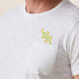 THIN LIZZY - PIMA SLUB POCKET TEE