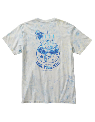 COOL YOUR JETS - PRIMO GRAPHIC TIE DYE TEE
