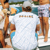 THE BORING TAGLINE - TIE DYE PRIMO GRAPHIC TEE