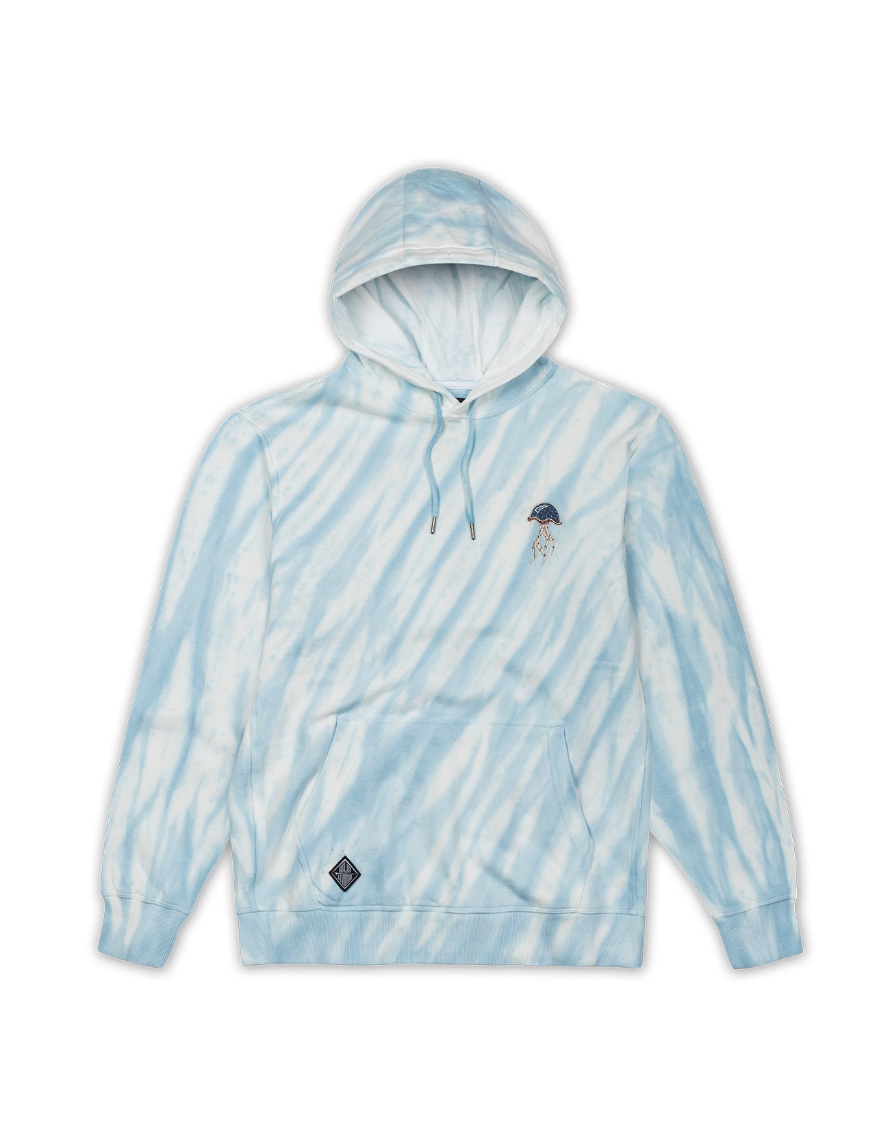 JELLYFISH ORGANIC COTTON HOODIE - TIE DYE