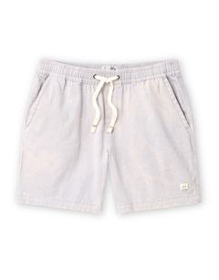 Baja Llama Too Easys Acid Washed Gray – Stretch Cotton Shorts.