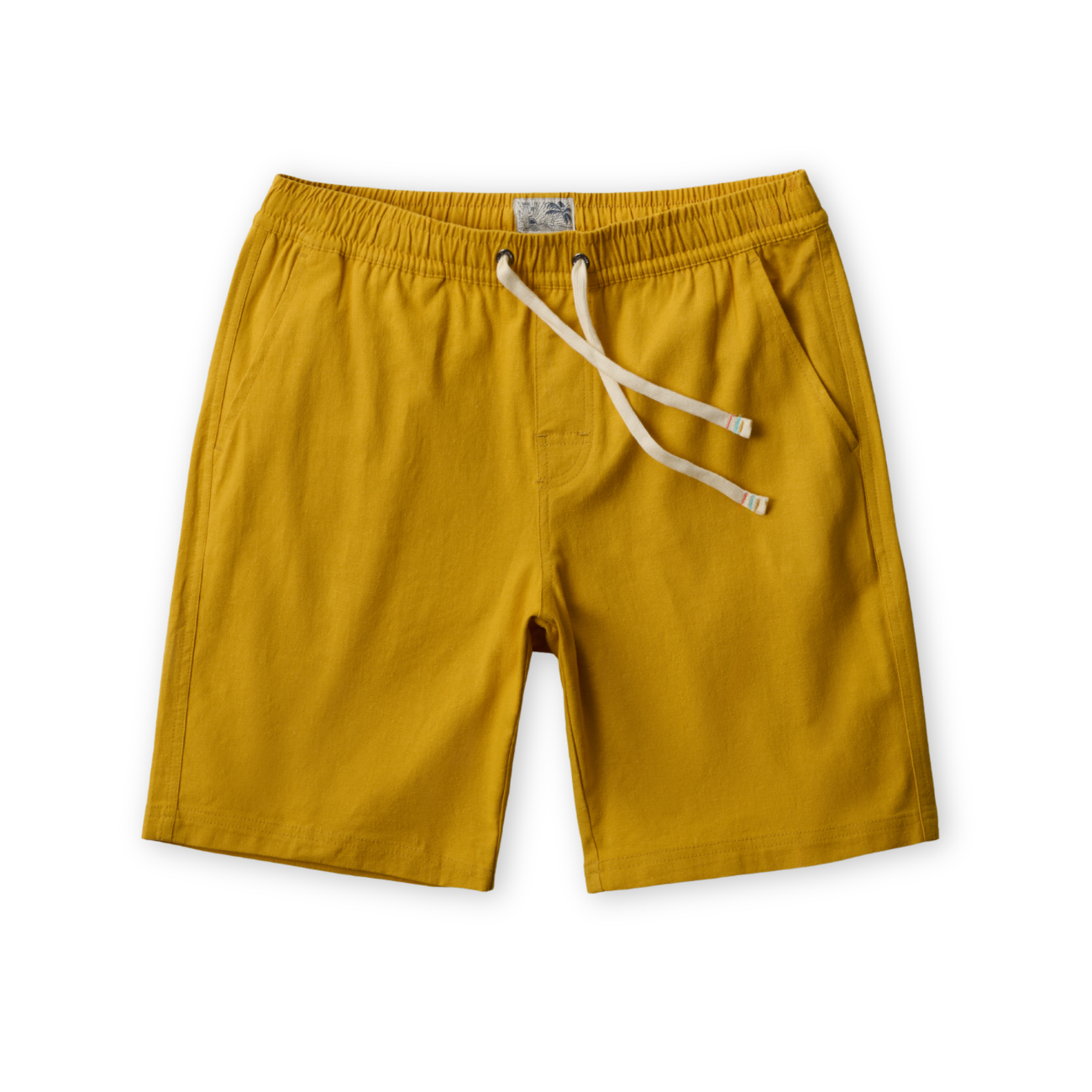 TOO BREEZYS MUSTARD - STRETCH LINEN SHORTS – Bajallama TOO BREEZYS MUSTARD - STRETCH LINEN SHORTS – Bajallama