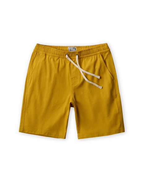 パンツ TIGHTBOOTH RHOMBUS BIG SHORTS mustard M TOO BREEZYS MUSTARD - STRETCH LINEN SHORTS – Bajallama