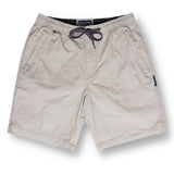 Baja Llama's Vagabond 18" Light Khaki Stretch Cotton Ripstop Adventure Shorts