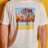 Baja Llama A trip with Josh - Primo Graphic Tee with Joshua tree print and is made from 100% Peruvian cotton.